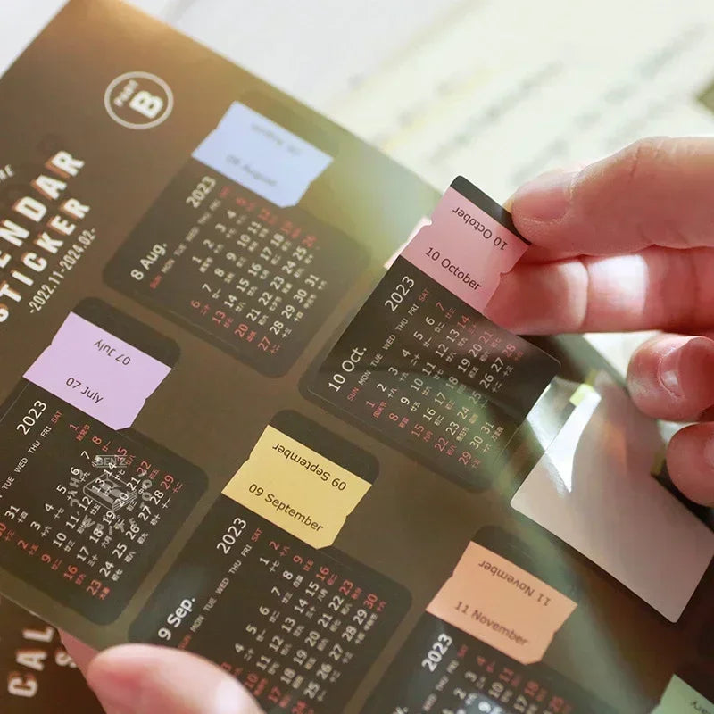 2024 Calendar Stickers: Organize Your Year with Style!