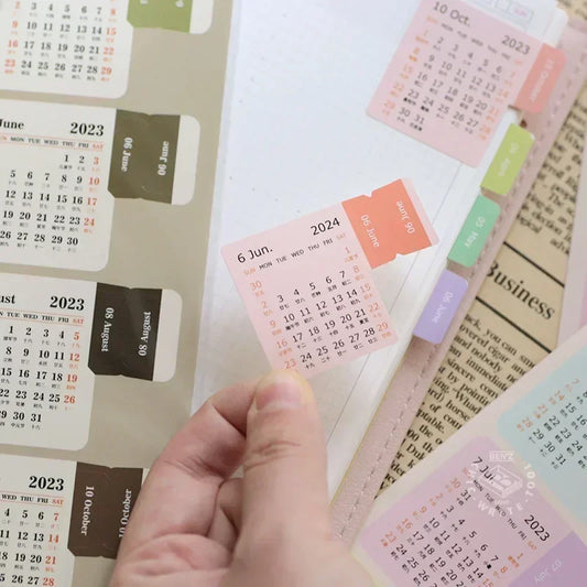 2024 Calendar Stickers: Organize Your Year with Style!