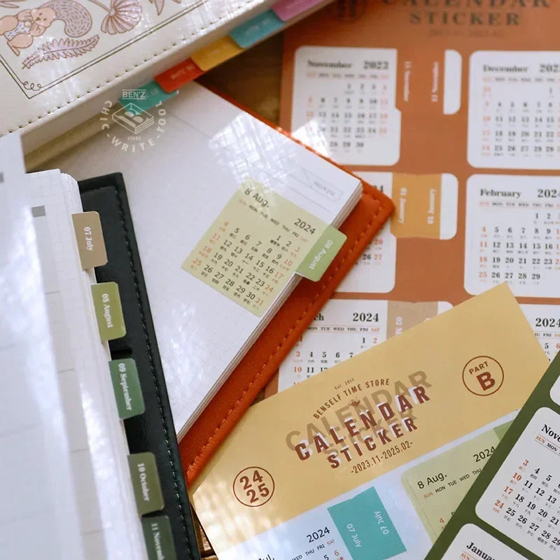 2024 Calendar Stickers: Organize Your Year with Style!